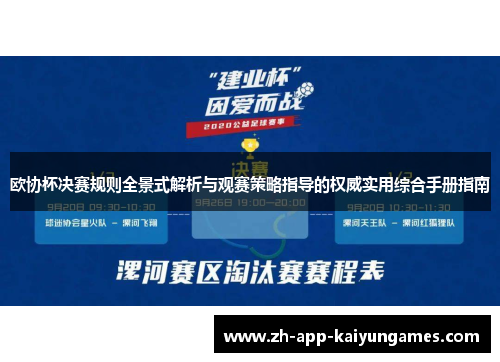 欧协杯决赛规则全景式解析与观赛策略指导的权威实用综合手册指南 欧协杯决赛规则全景式解析与观赛策略指导的权威实用综合手册指南