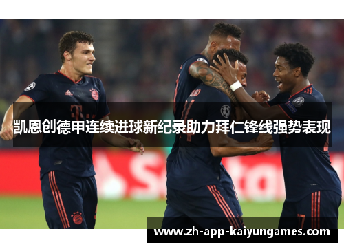 凯恩创德甲连续进球新纪录助力拜仁锋线强势表现